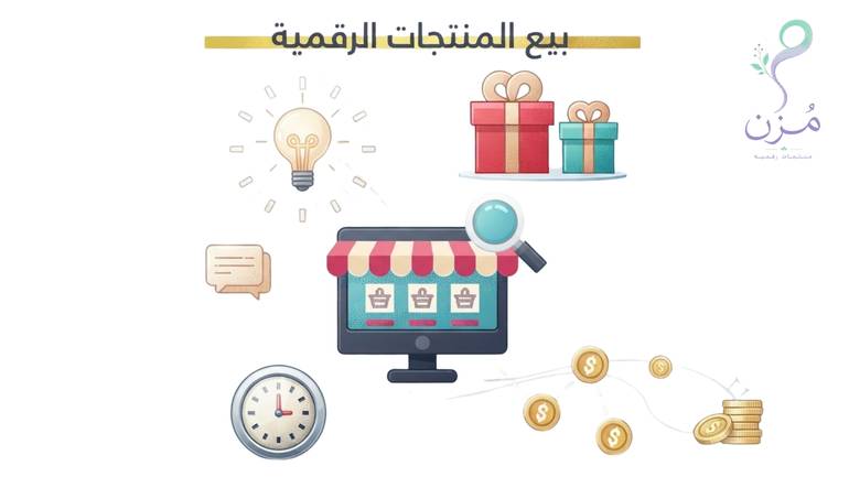 دليلك الشامل: أسرار المنتجات الرقمية + 50 ملف PDF هدية مجانية