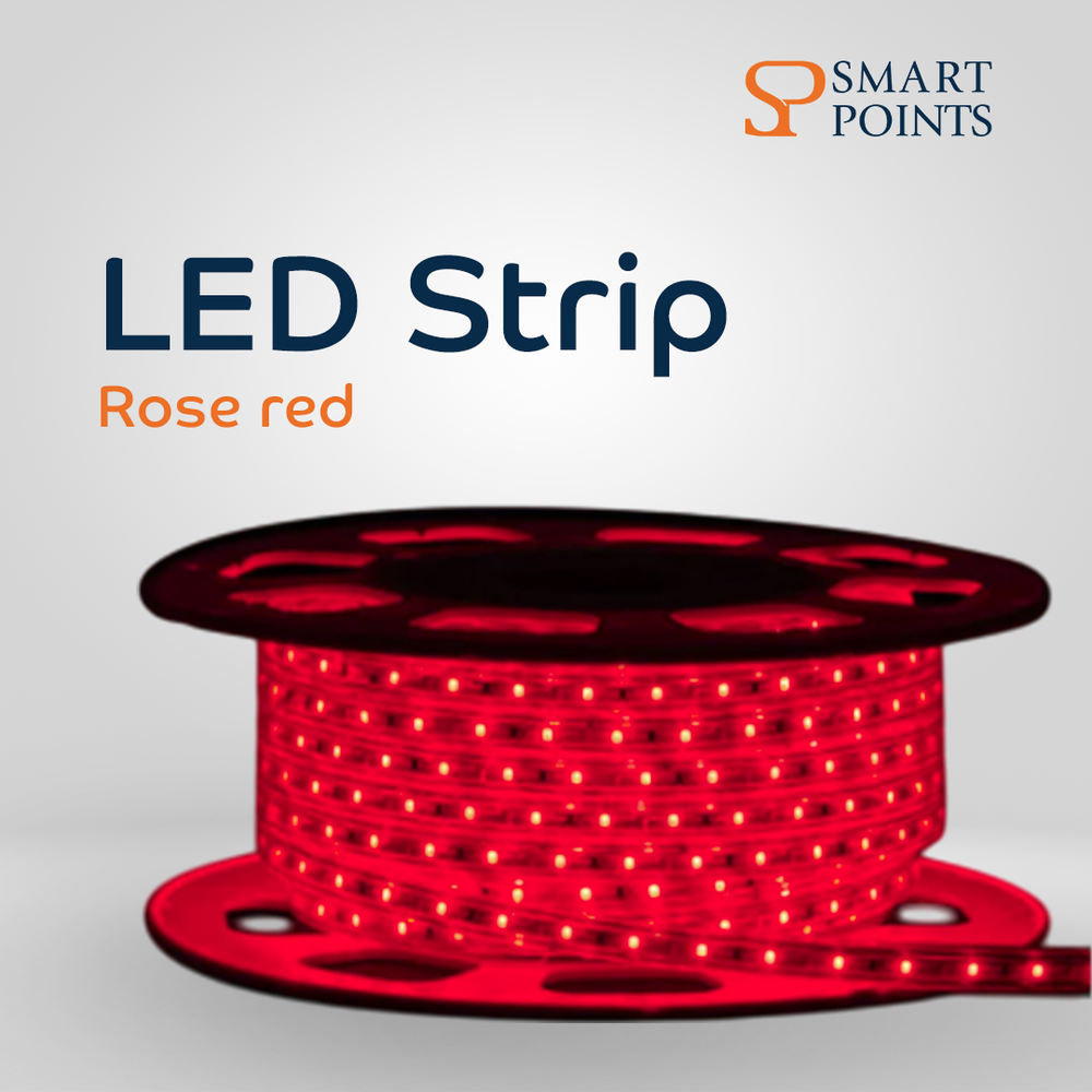   شريط إضاءة LED – مرن ومقاوم للماء (12 فولت، بطول 5 أمتار، متوفر بـ 10 ألوان) 