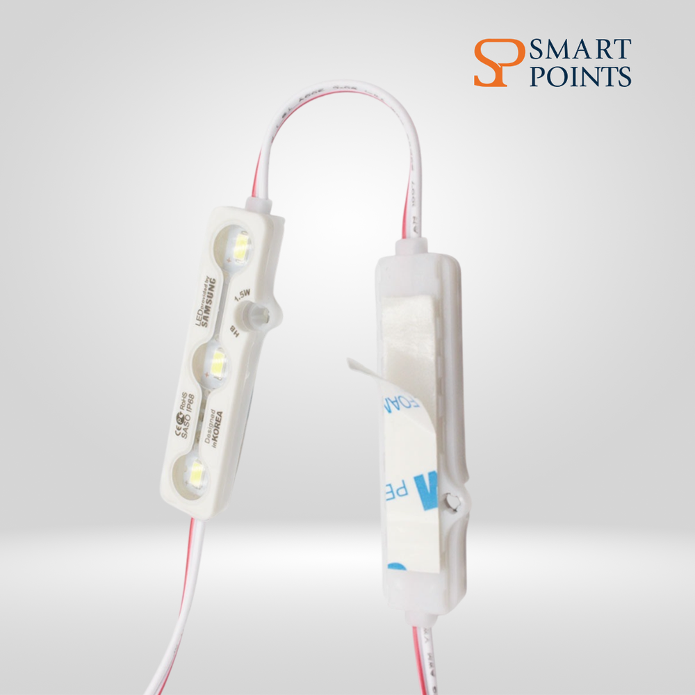  وحدة إضاءة LED سامسونج 5630 – 1.5 واط | مقاومة للماء IP68 | 12V 