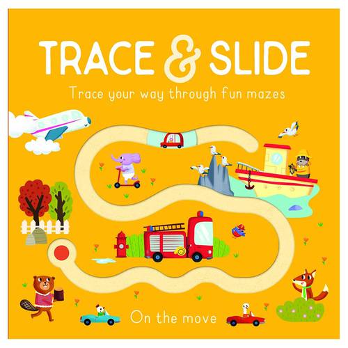 كتاب Trace & Slide - Trace Your Way Through Fun Mazes On The Move