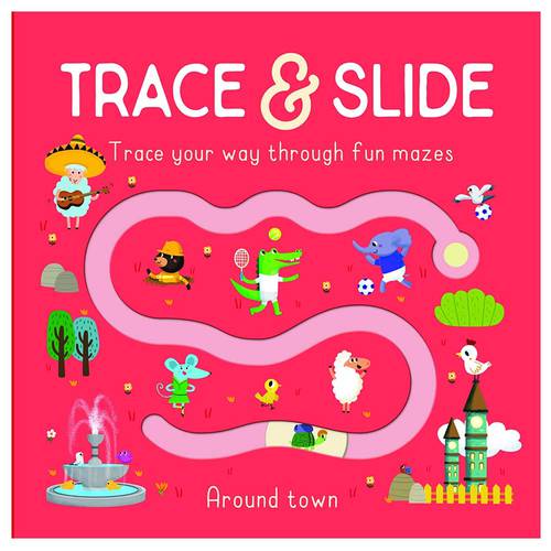 Trace & Slide: Trace Your Way Through Fun Maze Around Town