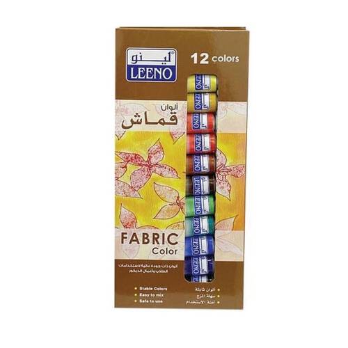 ألوان قماش لينو 12ml