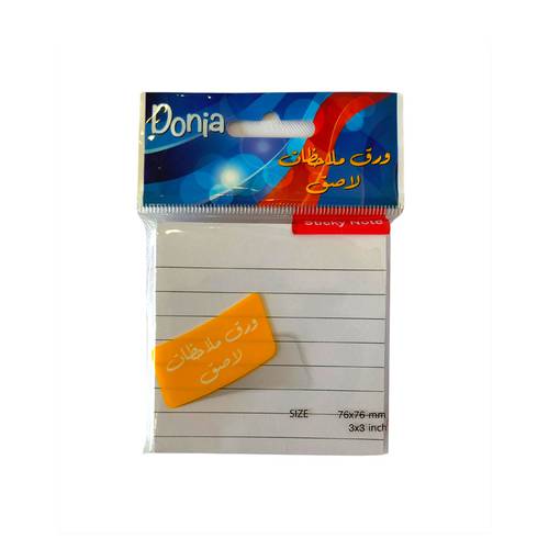 ورق ملاحظات لاصق  3in x 3in