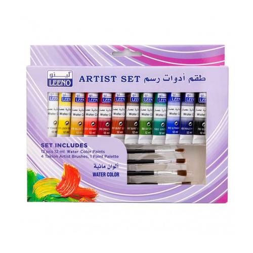 طقم أدوات رسم ألوان مائية 