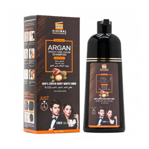 Dark Brown Dye Shampoo 420ml