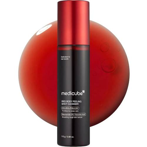 مقشر الجسم لمكافحة حب الشباب ميدكيوب | Medicube Red Acne Body Peeling Shot