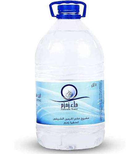 Zamzam water 5 liters