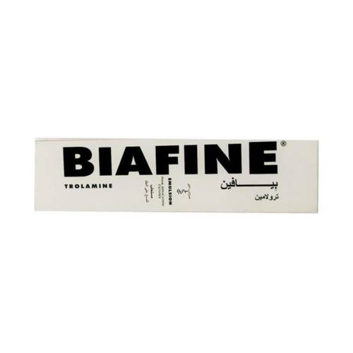 Biafine cream for whitening sensitive areas