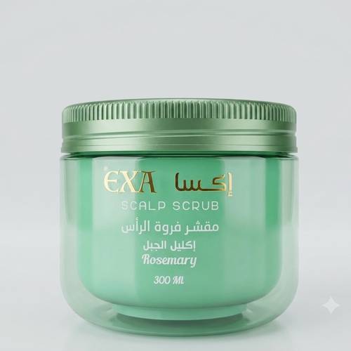 مقشر فروة الرأس بإكليل الجبل من إكسا (EXA) - 300 مل