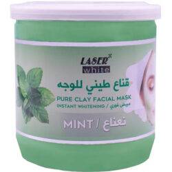 قناع ليزر وايت للوجه بخلاصة النعناع