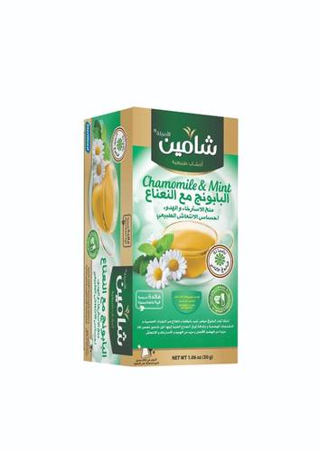 شاي شامين البابونج مع النعناع 