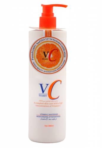 Vitamin C Body Lotion for Moisturizing and Lightening the Body