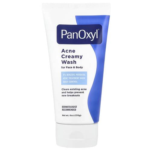 PanOxyl 4% Benzoyl Peroxide Acne Cream Wash