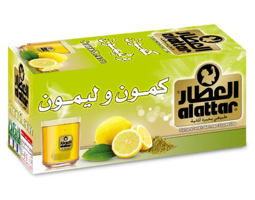 Attar Tea Cumin and Lemon, 20 Bags