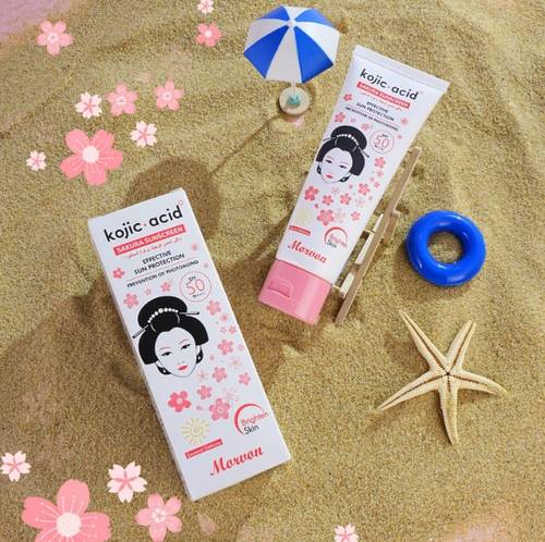 واقي شمس مورفون كوجيك أسيد بزهرة الساكورا SPF 50