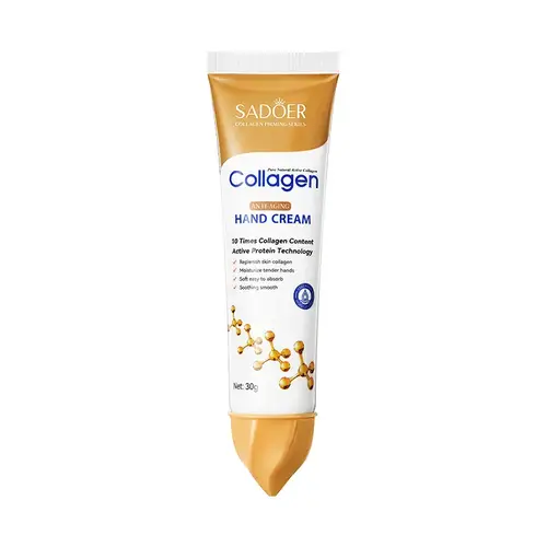 سادور كريم اليد بالكولاجين ضد التجاعيد 30جم Sadoer Collagen Anti Wrinkle Hand Cream