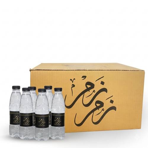 كرتون ماء زمزم عبوات صغيرة (330 مل × 24 عبوة)