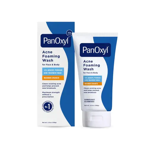 PanOxyl 10% Benzoyl Foaming Cream Wash