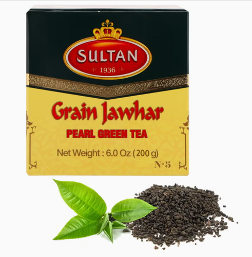 Sultan Jawhar Pearl Green Tea 170g