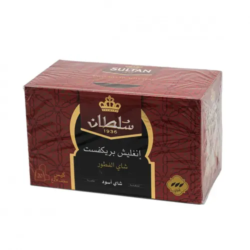 Sultan Black English Breakfast Tea 2g × 20 Bag