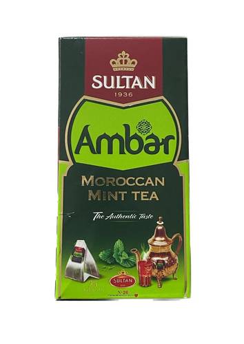 Sultan Ambar Moroccan Mint Tea 1.5g × 25 Bag
