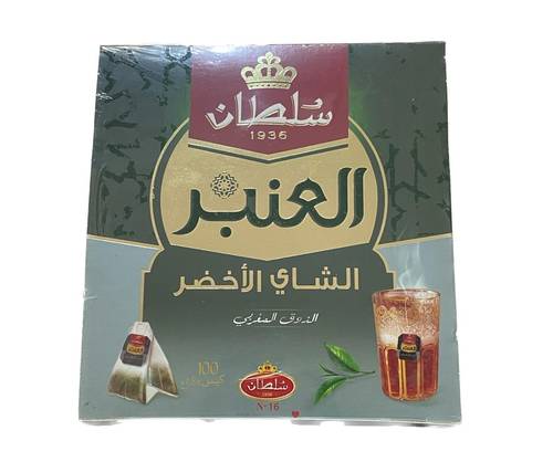 Sultan Ambar Green Tea 1.8g × 100 Bag