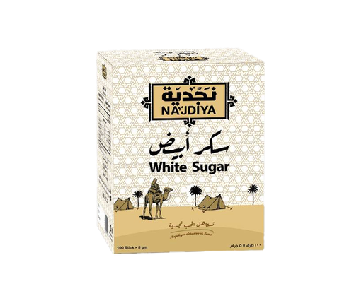 سكر أبيض نجدية - 5 جرام × 100 ظرف