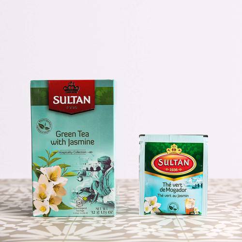 Sultan Green Tea with Jasmine 1.6g × 20 Sachet
