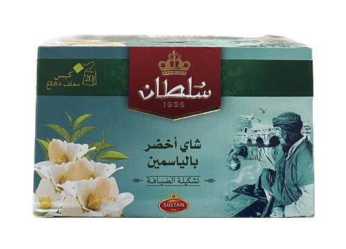 Sultan Green Tea with Jasmine 1.6g × 20 Sachet
