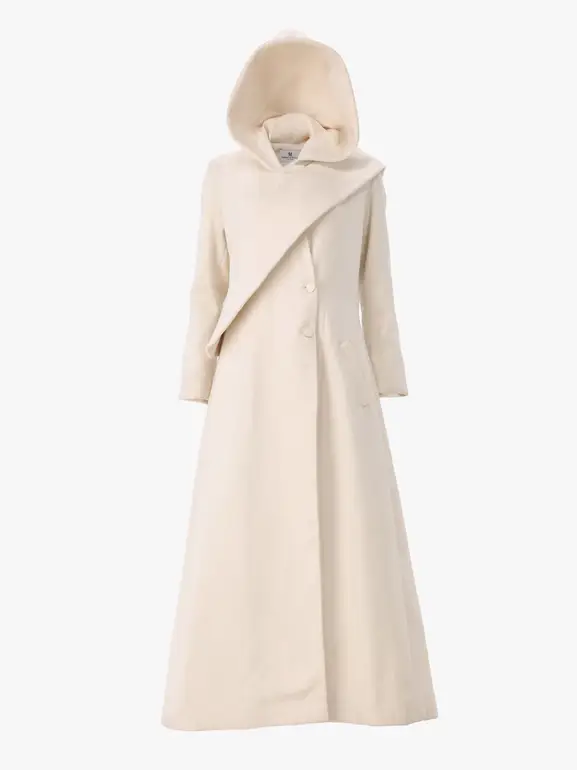 Cloaked Elegance - XL - Ivory Pearl
