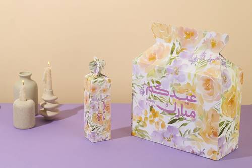 توزيعات العيد بثيم الورود