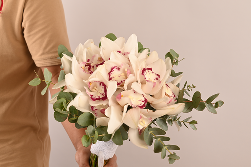 مسكة ورود السيبيديوم الطبيعية 