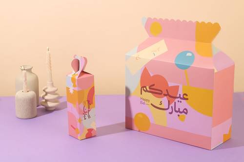 توزيعات العيد بثيم الحلوى