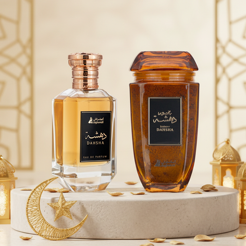 طقم هدايا (عطر دهشه + بخور دهشه)