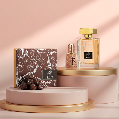 مجموعة (بخاخ شروق + بخور شروق + عطر ورد