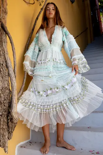 Charm Your Way Dress in Mint